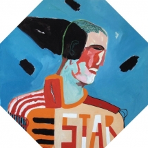 Marek Sobczak, Star, 2007, olej, płótno, 109 x 109 cm